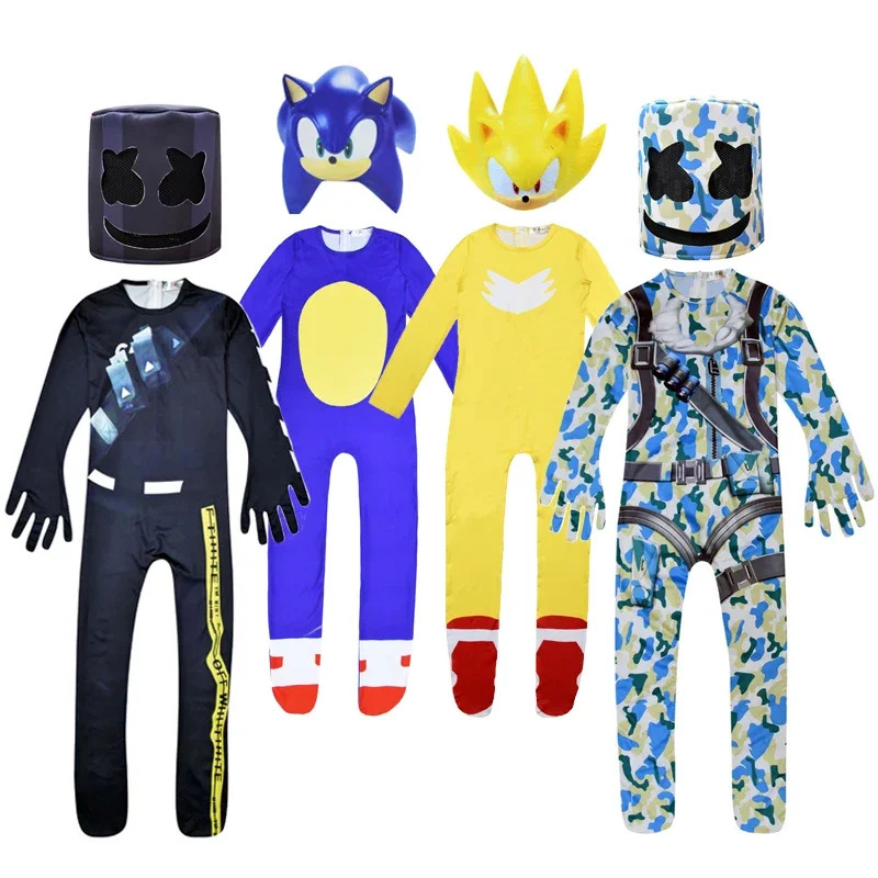 Party Games Music - 2026 Halloween Boys Marshmello DJ Mask