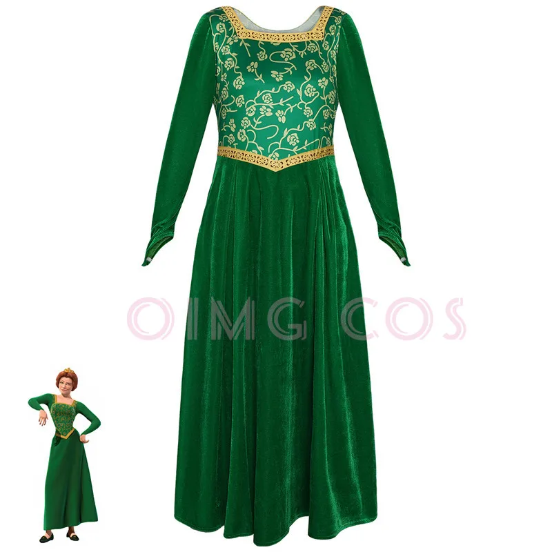 Party Games For Adults - Princess Fiona Cosplay Costume Adult Carnival