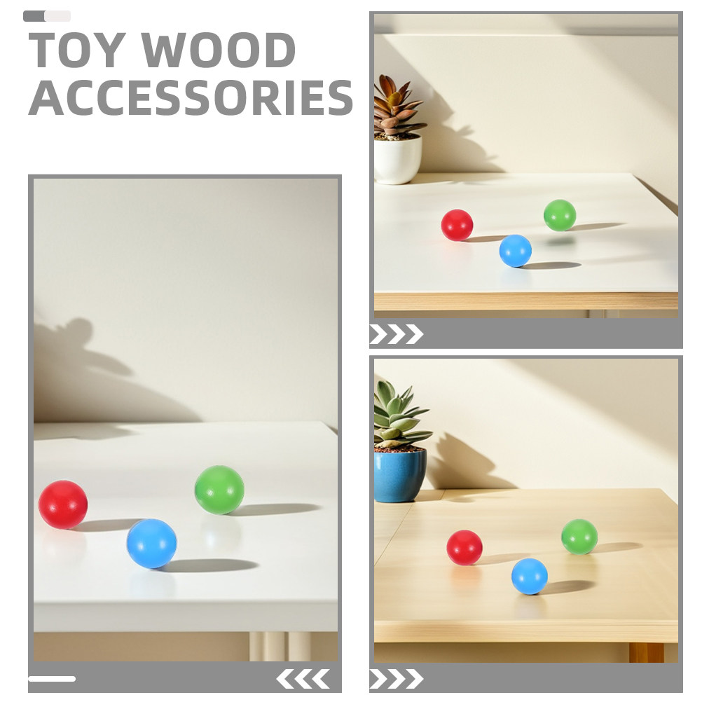 3Pcs Wooden Croquet Ball Set F - Croquet Set Lawn review and price