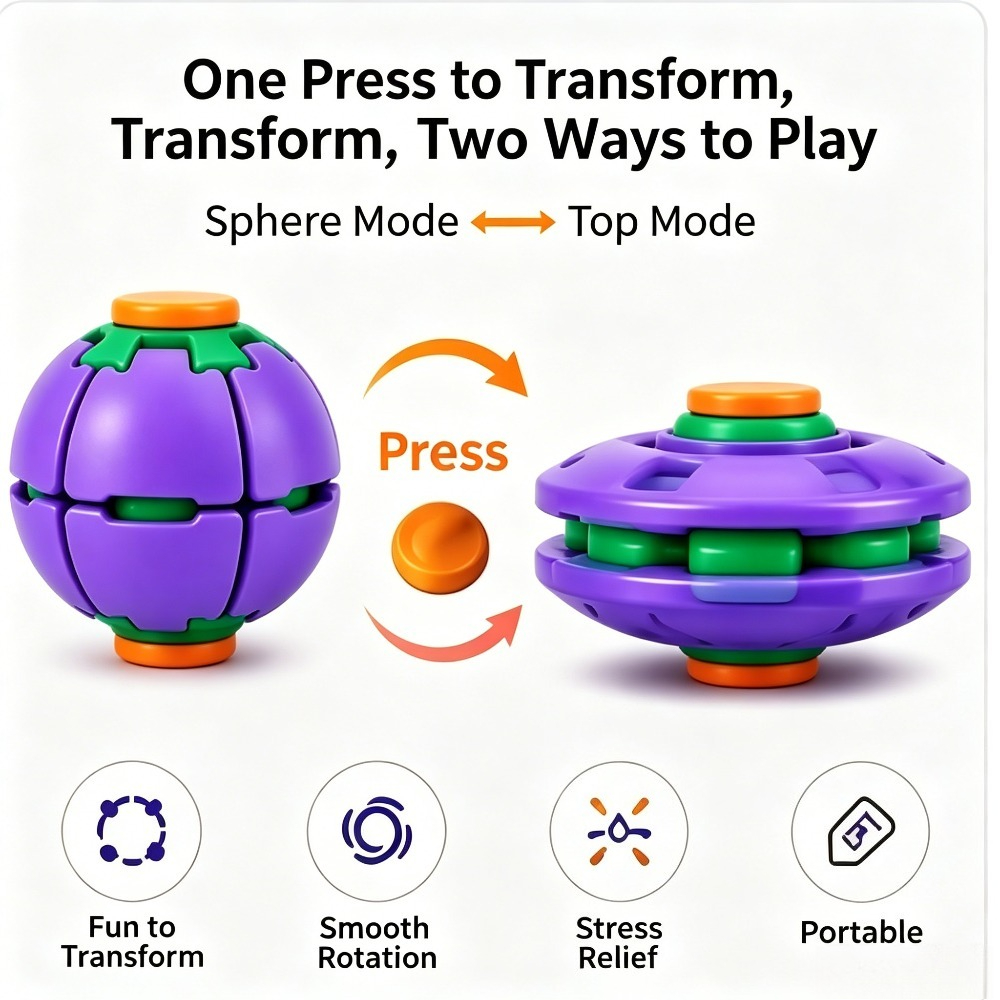 Transforming Fidget Spinner Ba - Party Games For Adults review and price