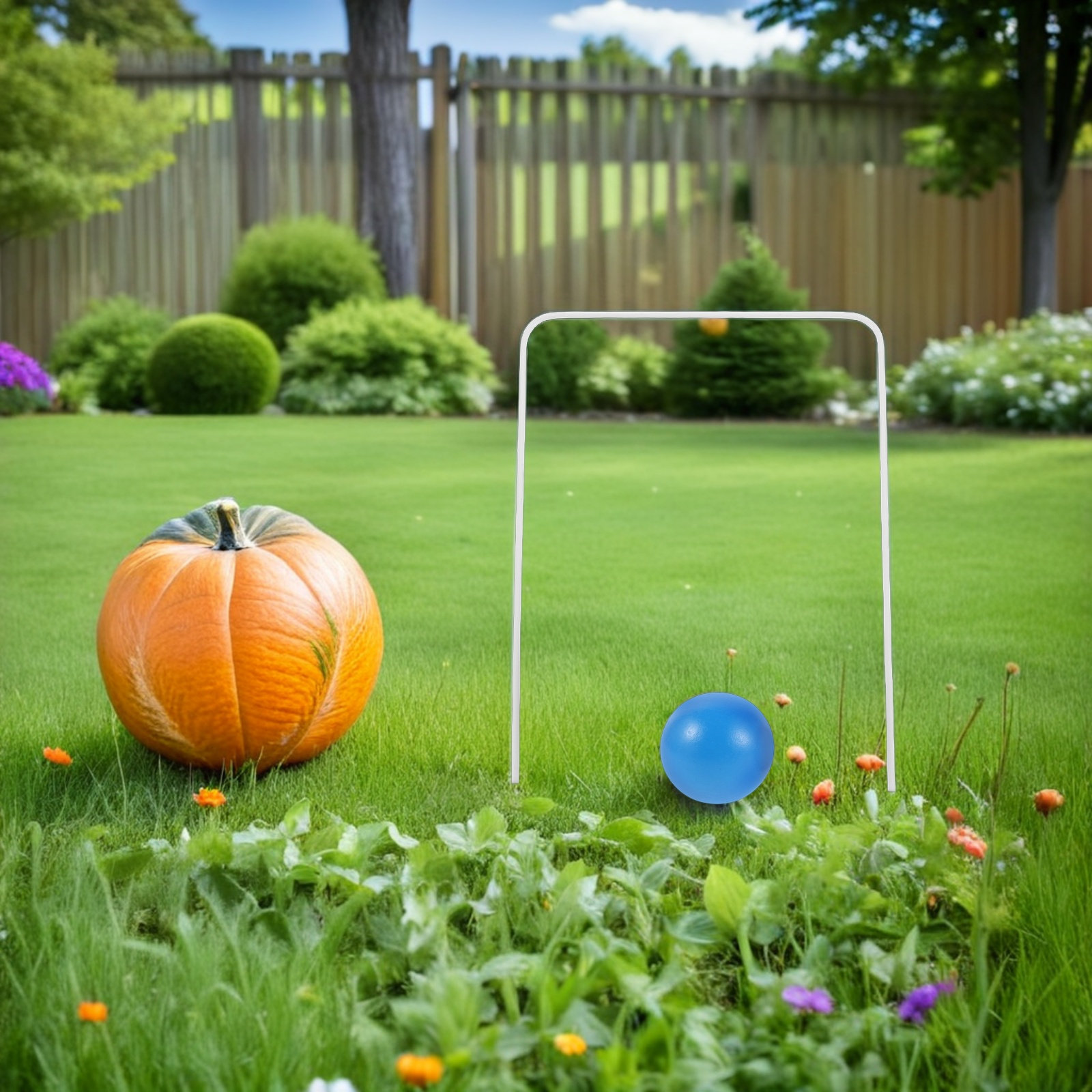 1Set Croquet Wickets and Woode - Croquet Set Lawn review and price