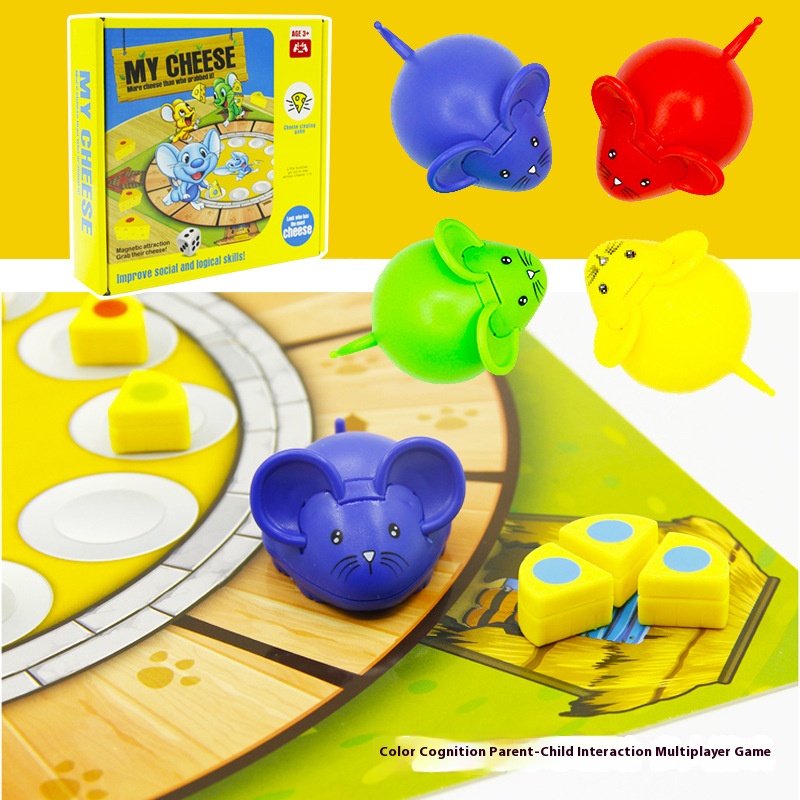 Mouse Cheese Children Board Ga - Party Games Multiplayer review and price