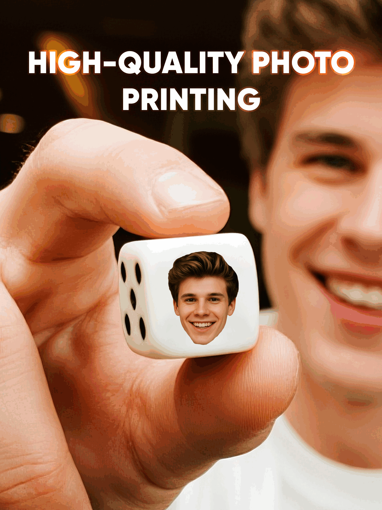 Custom Face Dice Personalized  - Party Games For Adults review and price