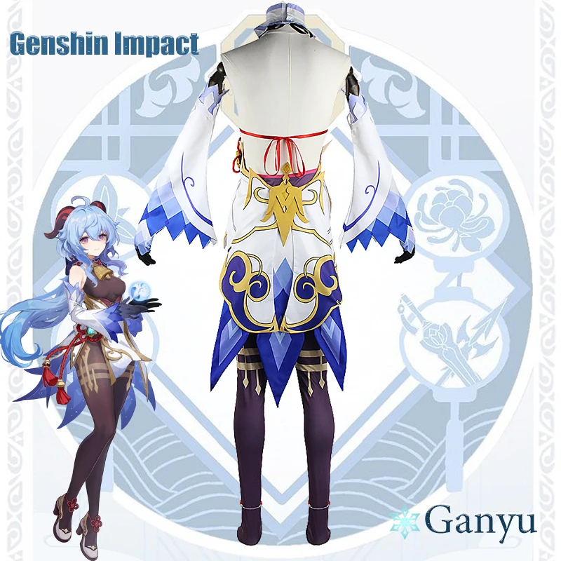 Genshin Impact Ganyu Cosplay C - Party Games For Adults review and price