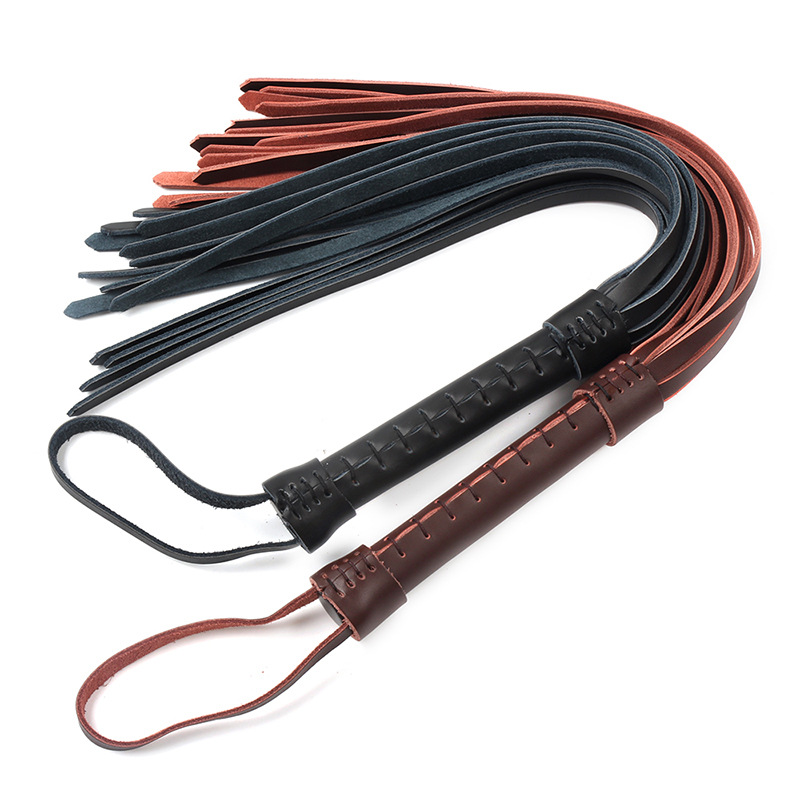 Erotic Leather Flogger BDSM Bu - Party Games For Adults review and price