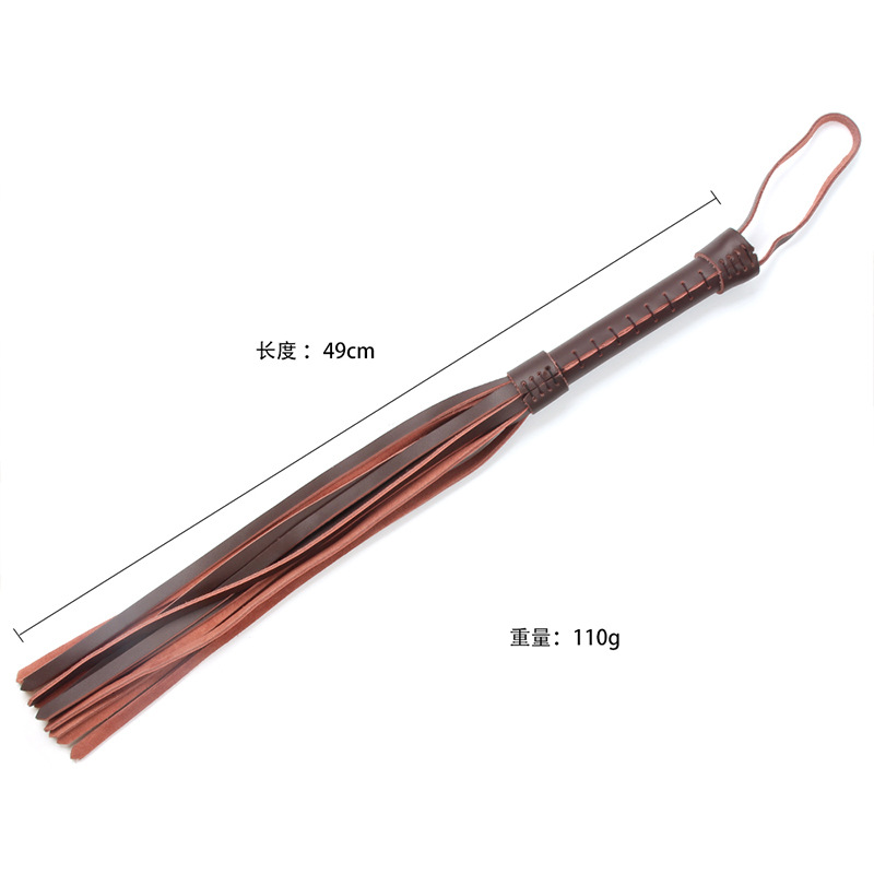 Erotic Leather Flogger BDSM Bu - Party Games For Adults review and price