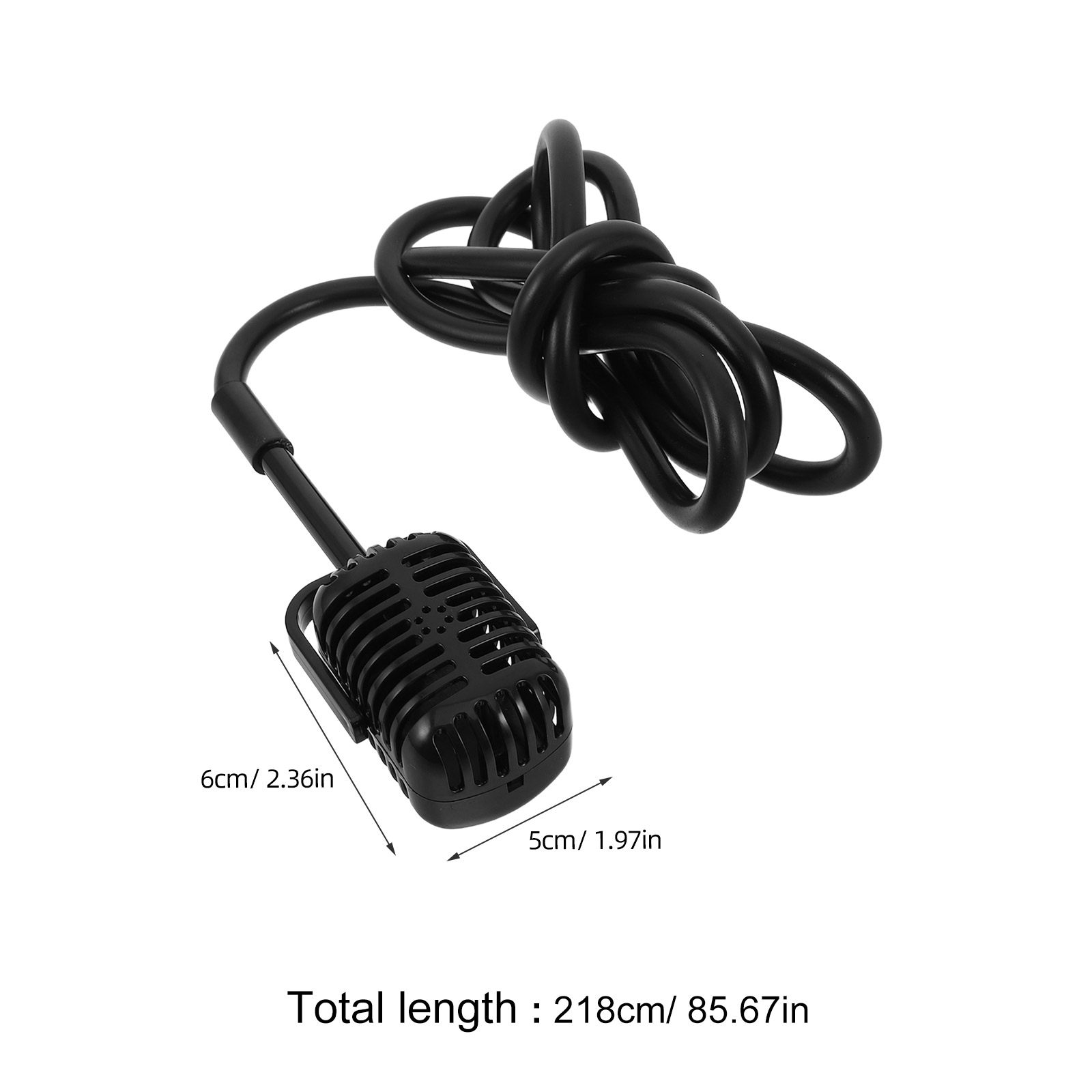 Fake Microphone Prop Retro Pla - Party Games Shop review and price