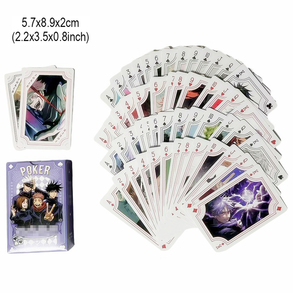 Jujutsu Kaisen Playing Poker C - Party Games Kids Indoor review and price
