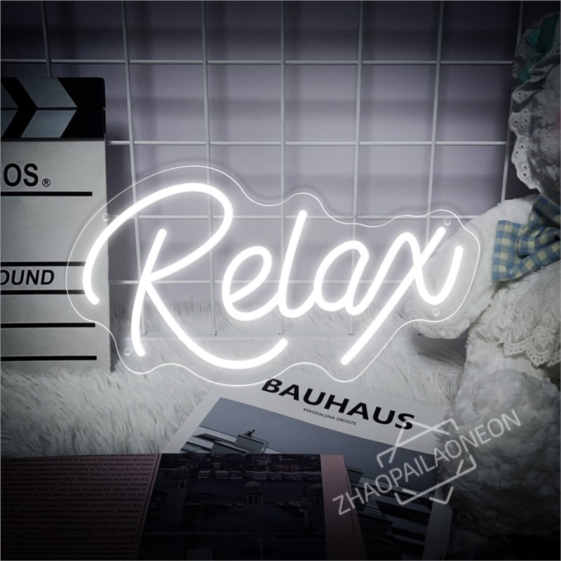 Relax  LED Neon Signs Massage  - Party Games Shop review and price