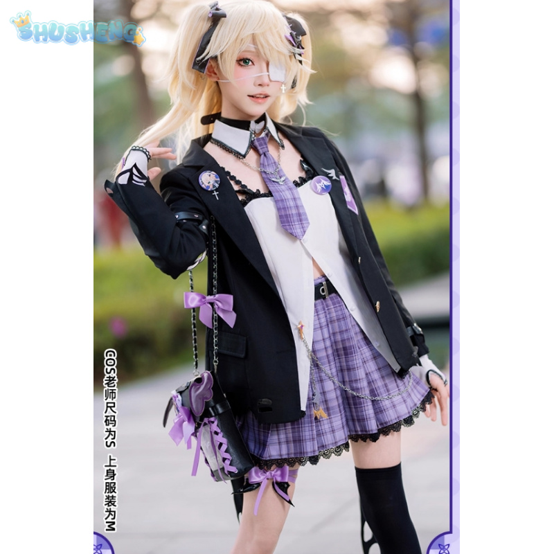 Fischl Cosplay Costume Game Ge - Party Games Shop review and price