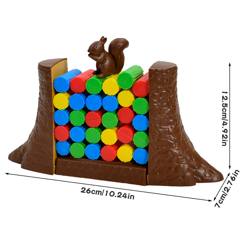 Squirrel Push Log Balance Boar - Party Games Quiz review and price