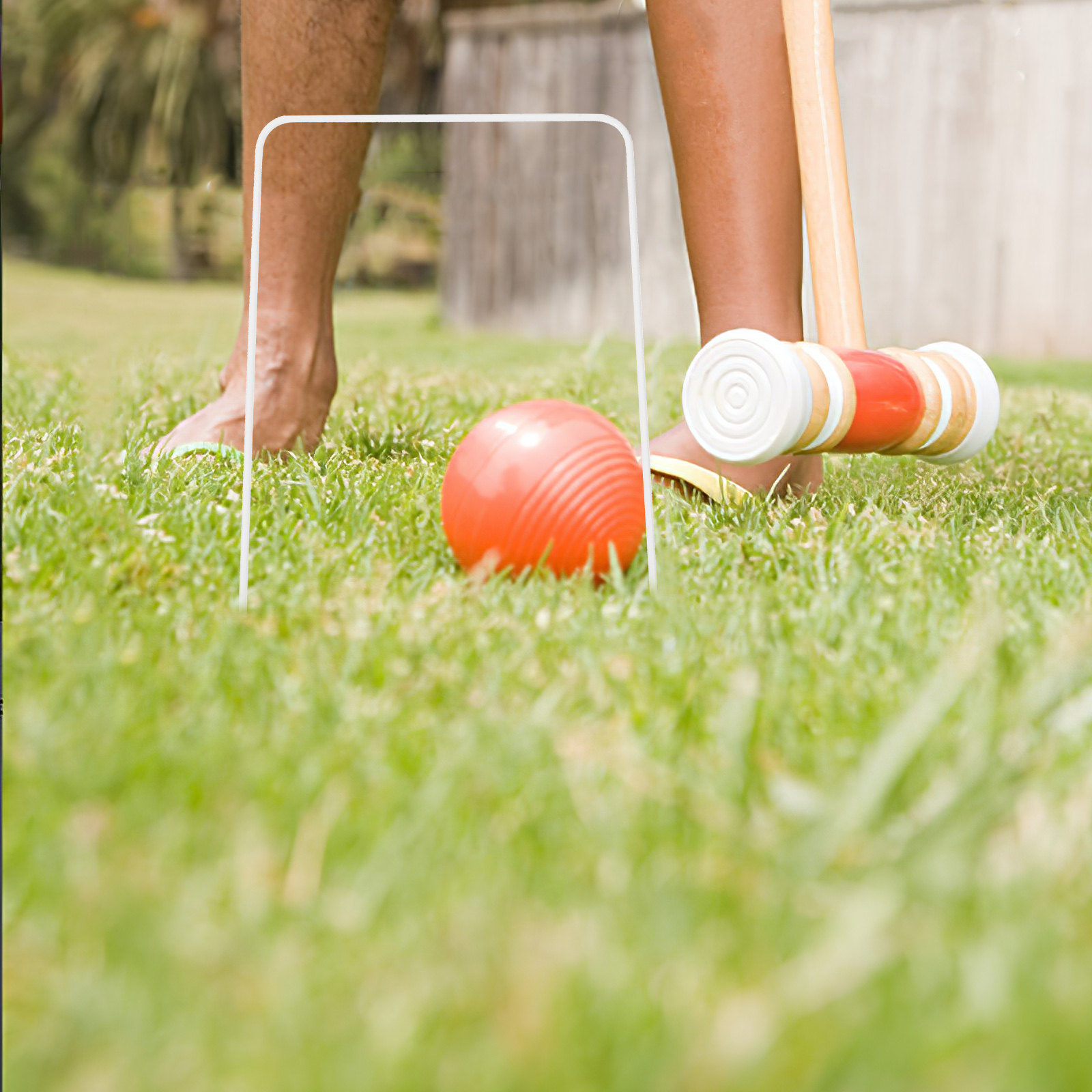 9Pcs Metal Croquet Hoops Iron  - Croquet Set Lawn review and price