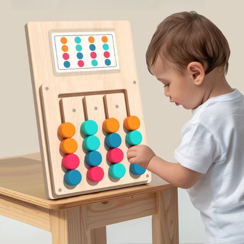 Kids Montessori Color Shape Ma - Party Games Kids Indoor review and price
